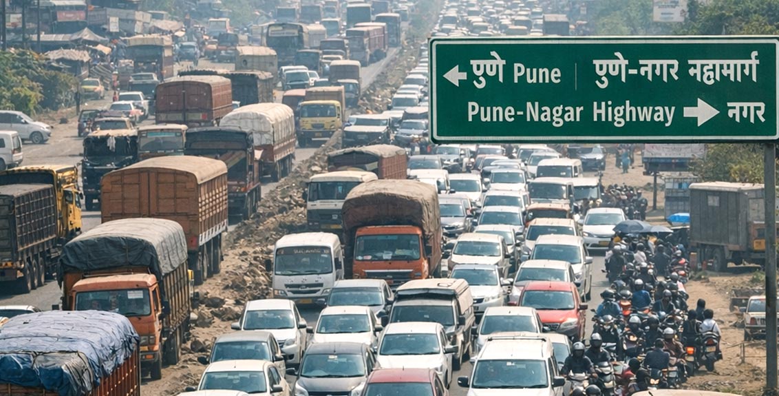 pune-nagar-highway-traffic