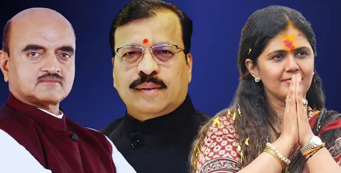 पंकजा मुंडेंना डावलण्याचा भाजपचा प्रयोग अपयशी? कराडांच्या राज्यसभा पुनर्नियुक्तीवर प्रश्नचिन्ह