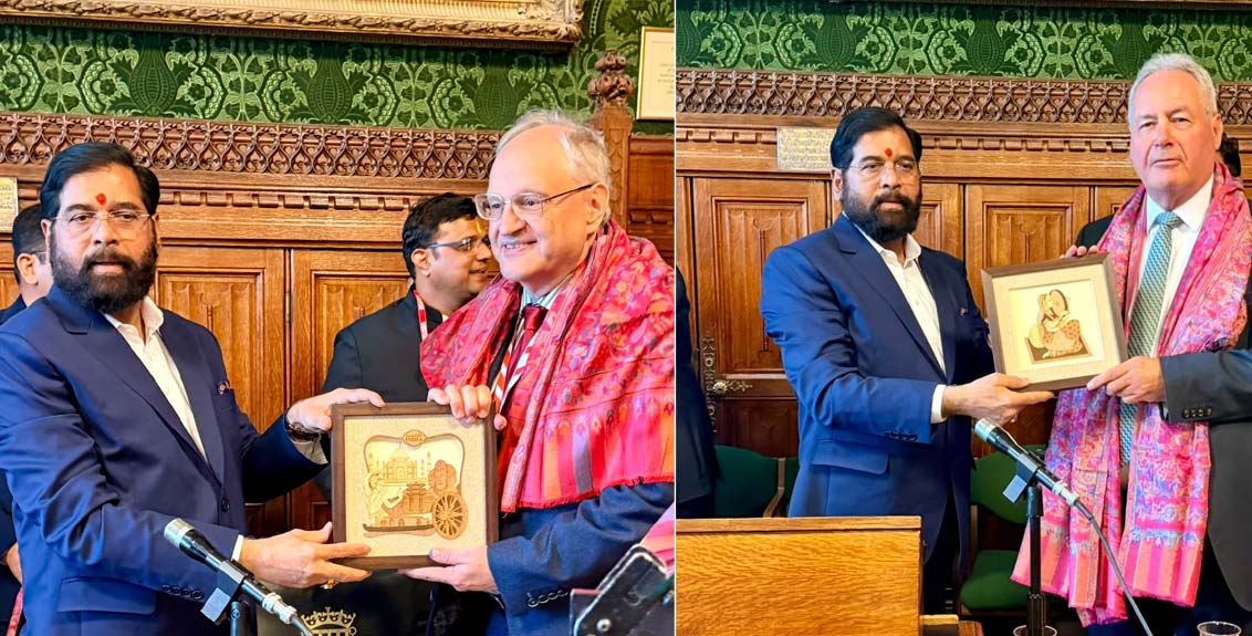 उपमुख्यमंत्री एकनाथ शिंदे यांचा कॉमनवेल्थ पब्लिक लीडरशिप पुरस्काराने गौरव…